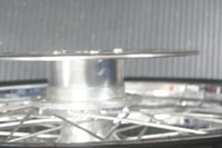 install the supplied spacer between the rotor and hub